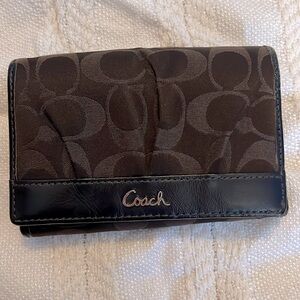 Brown Coach wallet